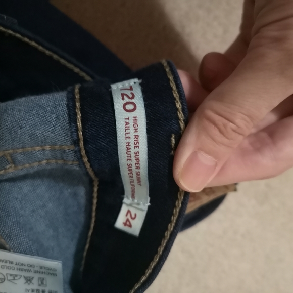 Levi's 720 High Rise Super Skinny - Picture 4 of 7